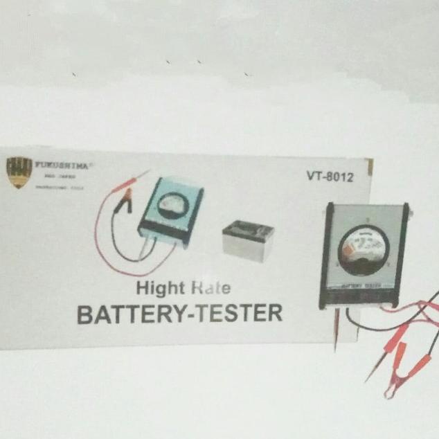 BATTERY TESTER ALAT CEK AKI VT8012 FUKUSHIMA Promo