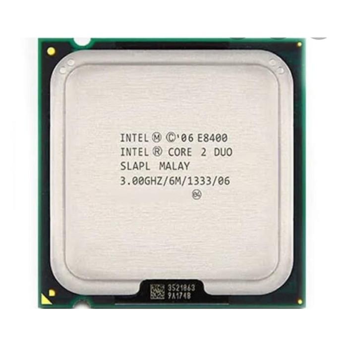 PROSESOR INTEL CORE 2 DUO E8400 TRAY 3.0GHZ + FAN
