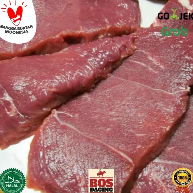 

Daging sapi sirloin dendeng 500gr dijamin segar bukan beku impor