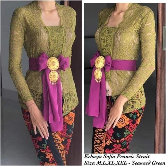din Set Baju kebaya bali Sofia