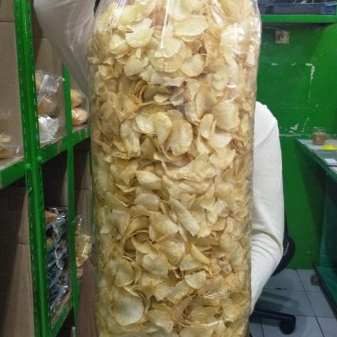 

NEW PRODUK KERIPIK SINGKONG RASA GURIH ORIGINAL 4 KG !!!!!