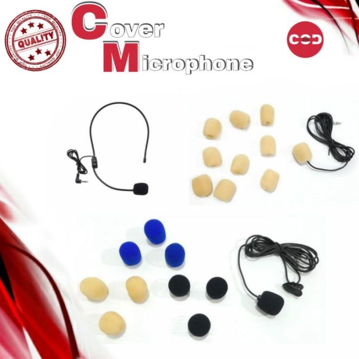 BUSA MIC CLIP ON HEADSET - JEPIT FOAM SPON MIKROFON KECIL MICROPHONE I