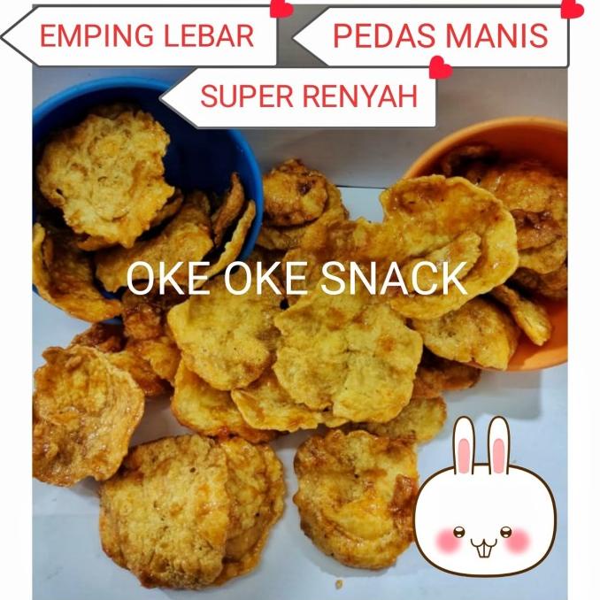 

TERBARU EMPING PEDAS MANIS LEBAR /EMPING BESAR/EMPING LEBAR RENYAH 1000GRAM !!!!!