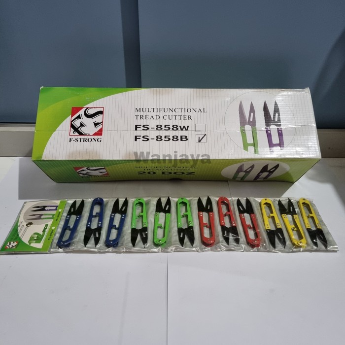 

Wanjaya Gunting Catrek / Potong Benang F-Strong Fs-858B (1 Dus)