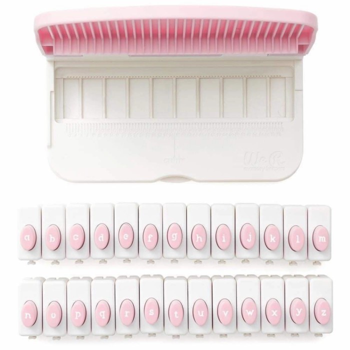 

We R Memory Keepers Word Punch Board Lowercase