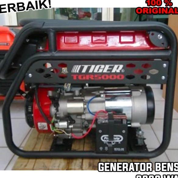 Genset Generator Listrik Type 5000 3000 Watt Tgr 5000 Tgr5000 Bensin Portable