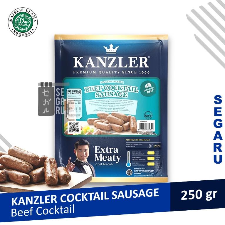 

Ready KANZLER Sosis Beef Cocktail 250gr