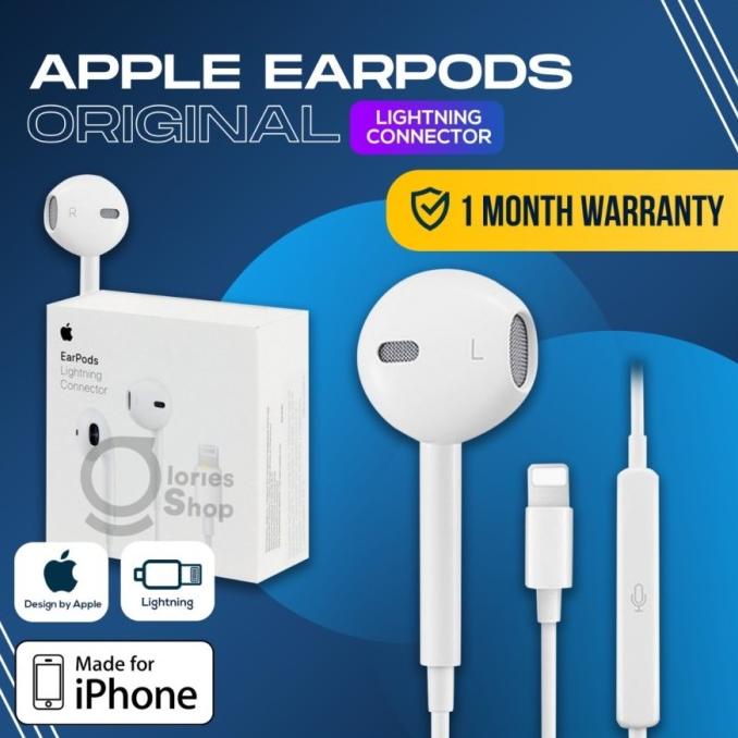 Headset Iphone Original Apple Handsfree Earphone Lightning Iphone