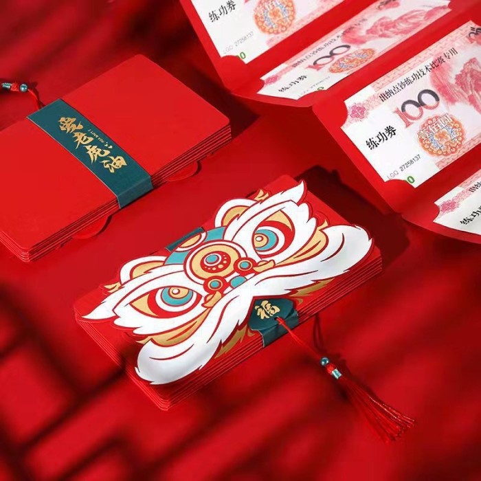 

New! Amplop Angpao Tahun Baru Cina / Imlek Warna Merah 2023 Limited