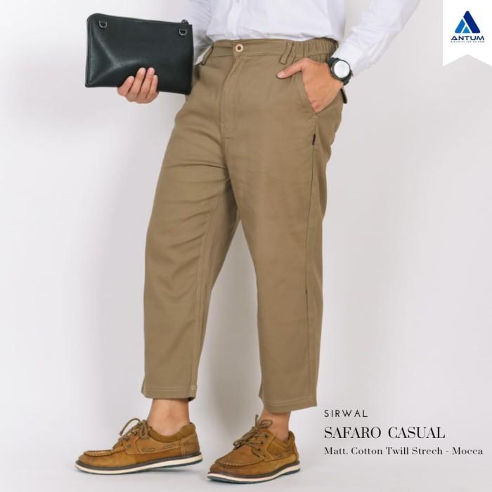 Sirwal Safaro Casual Antum Elegan. Celana Pria Casual Nyaman