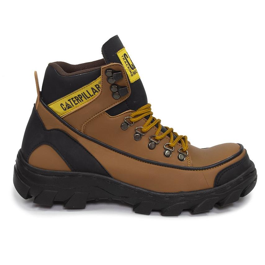 Sepatu Pria Safety Boots Ujung Besi Cat Argon Muncak Gunung Outdoor Shoes