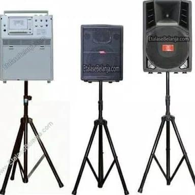 TRIPOD STAND SPEAKER TIANG SPEAKER TRIPOD SPEAKER SPIKER SPEKER