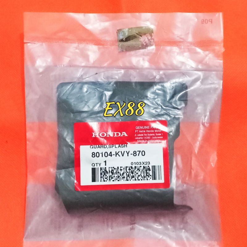 KARET / KARPET PENAHAN LUMPUR AIR BAWAH BOX BAGASI BEAT KARBU ORIGINAL 80104-KVY-870