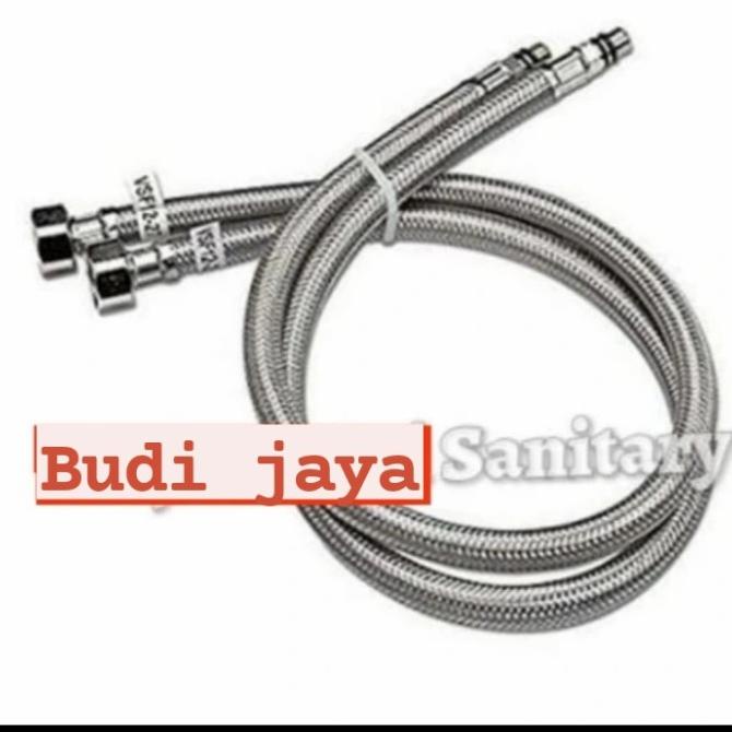 Selang flexible hose untuk kran kitchen sink/wastafel panas dingin