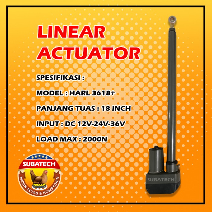 Promo Linear Actuator Aktuator Hidrolik Parabola