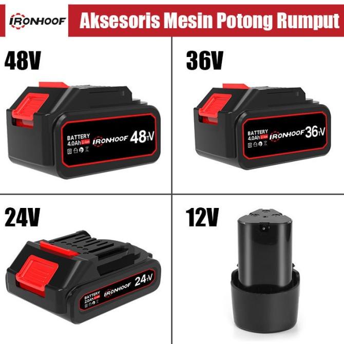 IRONHOOF LXT baterai 12V/24V/36V/48V Baterai litium