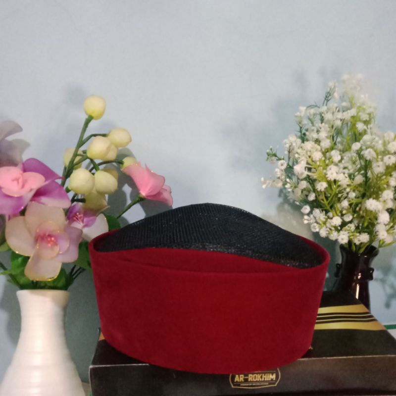 SONGKOK/PECI SUSUN BERMOTIF FULL AC