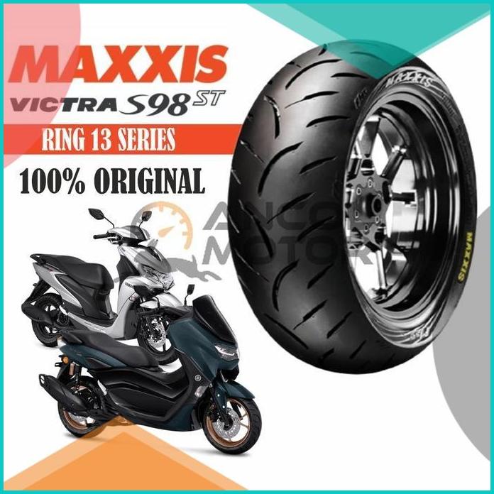 Maxxis Victra S98 Ban Belakang All Nmax 140/70-13 Tubeless Scooter 16n