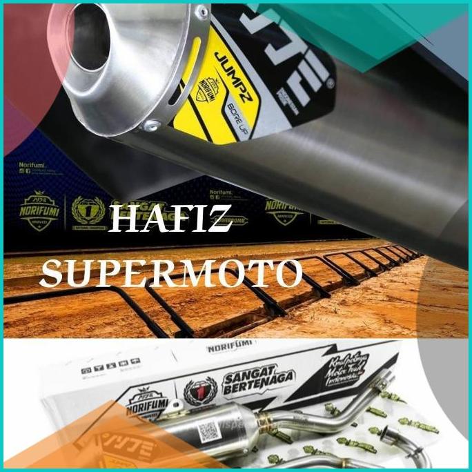 knalpot Norifumi Jumpz bore up Klx 150 Klx BF Ddtracker original 16nov