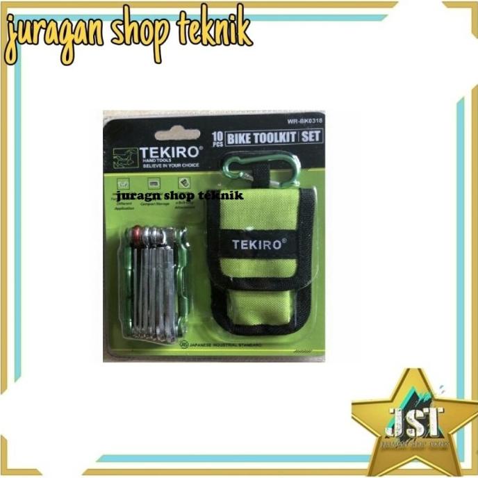 KUNCI L SEPEDA LIPAT SET 10PCS TEKIRO [TERBARU[TERLARIS[ORIGINAL[ASLI]