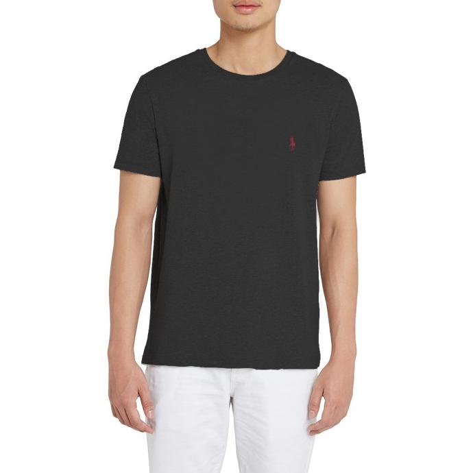 POLO - 7176.48 Mens Jersey Crewneck T-Shirt Little Pony - Black Heater