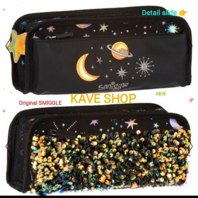 

Smiggle original Pencil Case : Threefold Lunar - NEW - Recommended