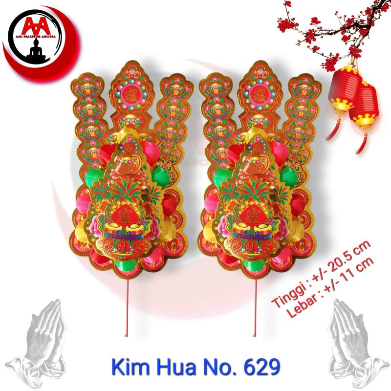 Kim Hua Kim Hue Kim Fa Bola Sembahyang No 629