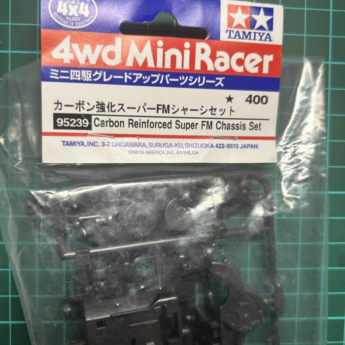 Tamiya 95239 Carbon Reinforced Super Fm Chassis Set