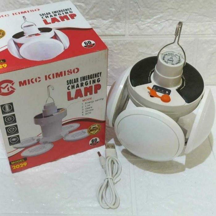 ;&;&;&;&] Lampu Emergency ufo solar 5 daun