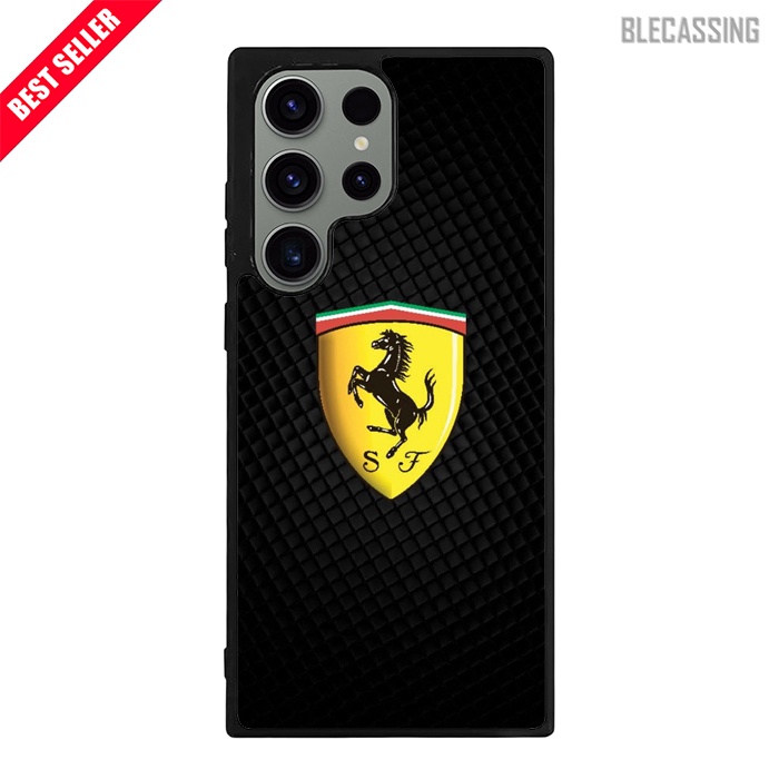 Hardcase Casing Samsung Galaxy S23 S22 S21 S20 S10 S9 S8 Note 20 10 9 FE Plus Ultra 5G Custom Ferrar