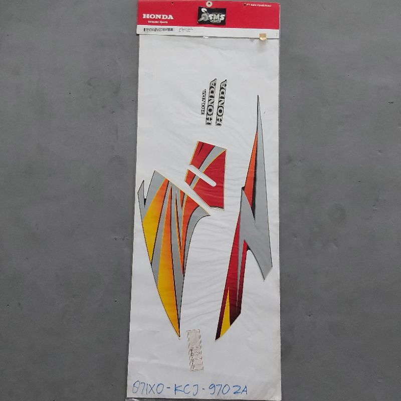 List Stiker Stripe Striping Tiger Lama Original 871X0 KCJ 970ZA