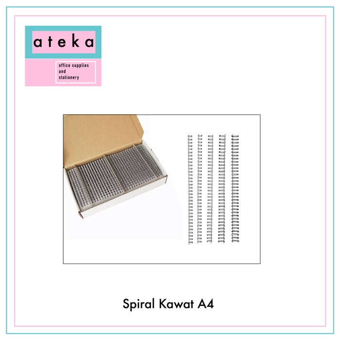 

Spiral Kawat 3:1 A4 Uk. 5/16