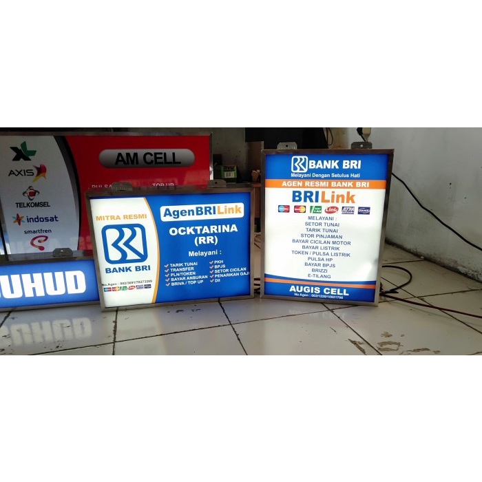 

neon box murah 2 sisi 25x35 akrilik