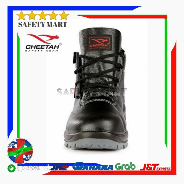 

Safety Shoes / Sepatu Safety Cheetah 7112 ORI