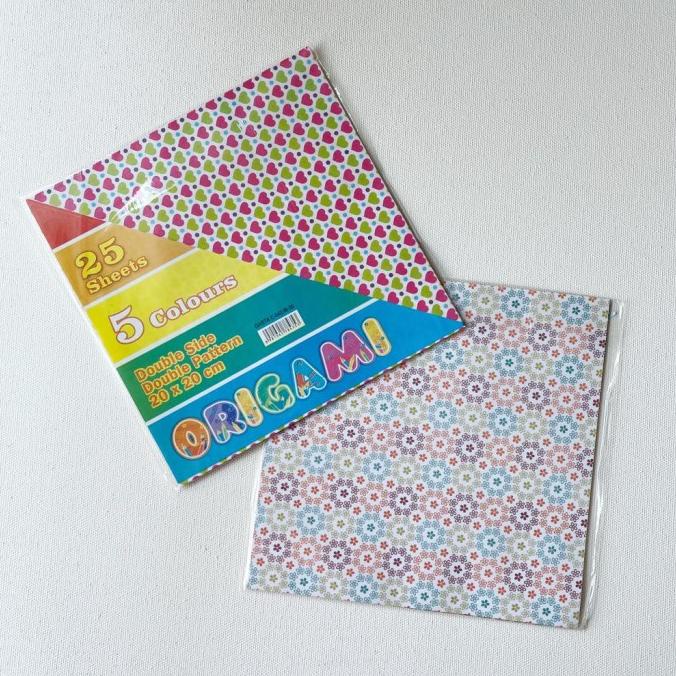 

Sos Origami Gasta Motif 20X20 / Kertas Lipat / Kertas Origami