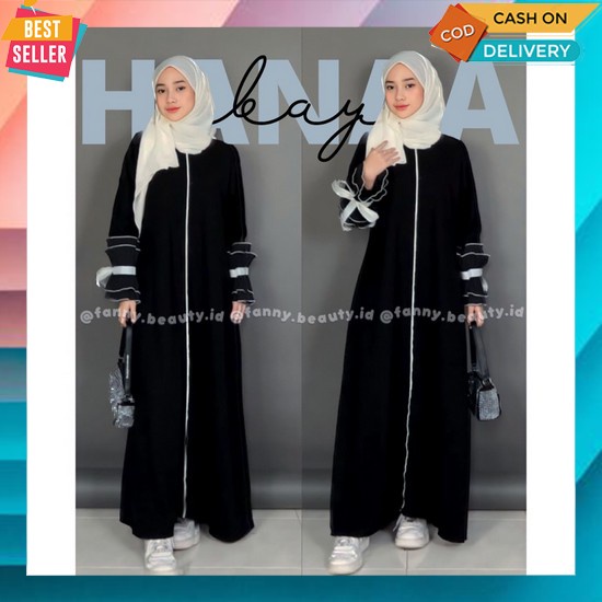 Abaya Jubah Turkey Turki Saudi Best Seller Termurah Lis Garis Hitam Abaya Premium Terbaru Gamis Arab Abaya Turkey Bordir Abaya Navisa Gamis Dress Terbaru Newlusy Bisa Untuk Kondangan Abaya Syahira Set Gamis Muslim Wanita Hanaa Abaya | By Fanny.Beauty.Id