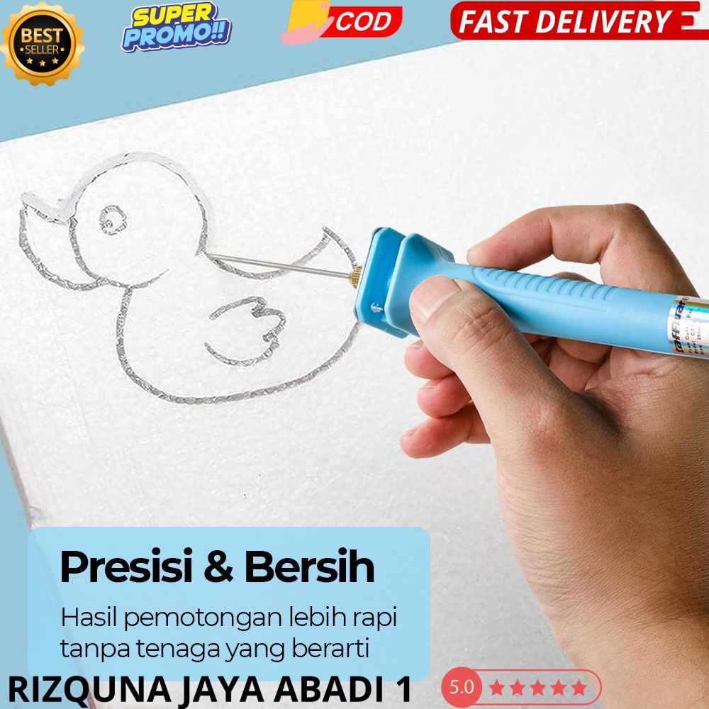 

Taffware Pemotong Styrofoam Gabus Polystyrene Cutting Machine 10cm 30W - CT10