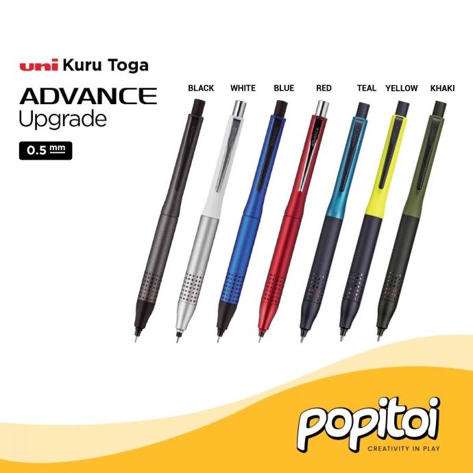 

UNI Kuru Toga Advance Upgrade Model Mechanical Pencil 0.5 mm