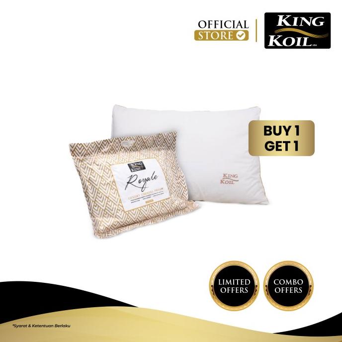 King Koil Bantal Dacron Royale 51x76