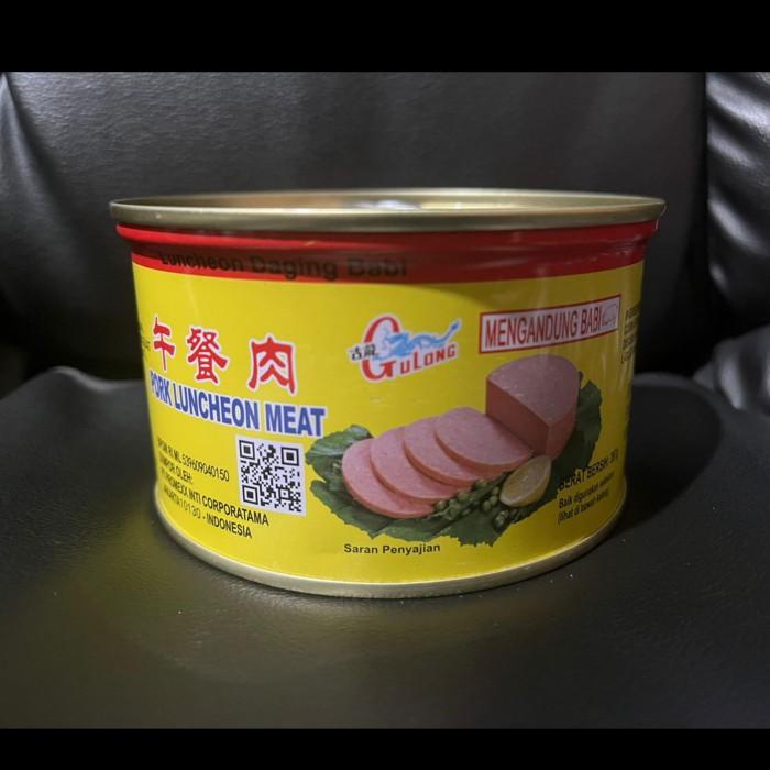 

Gulong / Pork Luncheon Meat/ Daging Babi Kaleng (Non_Halal) 397G 029