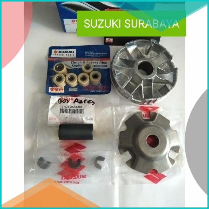 RUMAH ROLLER SET SUZUKI ADDRESS NEX 2 NEX II ORI SGP 16novz3 sparepart