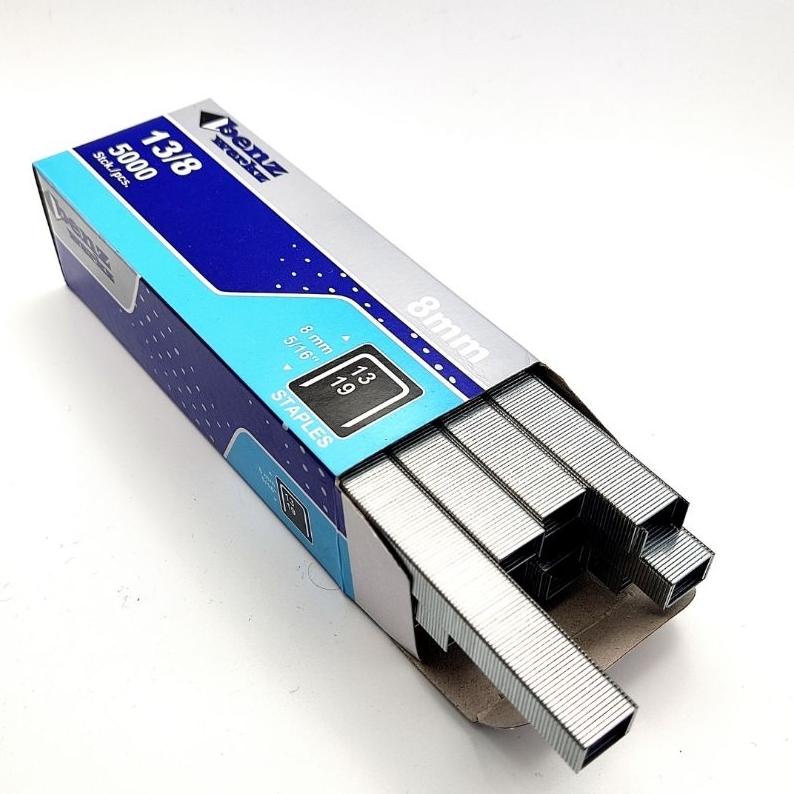 

Optimal Isi Staples Manual / Staples Tembak Guntacker Merek Benz Werkz / Rapid Rapide Original Uk. 13/8Mm (8Mm) - Untuk Pengerjaan Jok Motor, Jok Mobil, Sofa, Funiture, Kayu