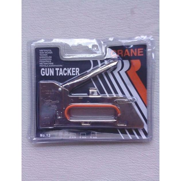 

Grosir Staple Tembak Staples Steples Gun Tembak Jok Kulit Motor / Gun Tacker 4-6-8Mm