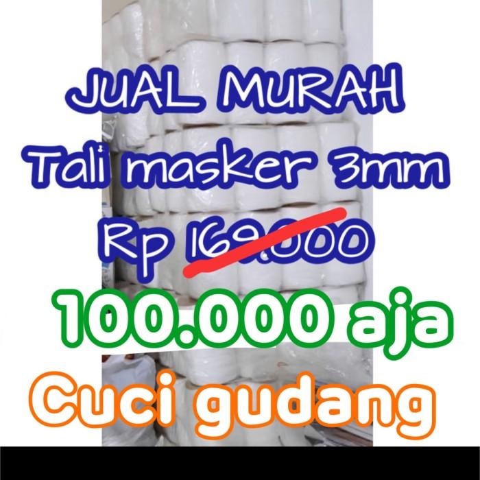 BISA COD - TALI MASKER ELASTIS TALI MASKER HIJAB TALI BULAT KARET