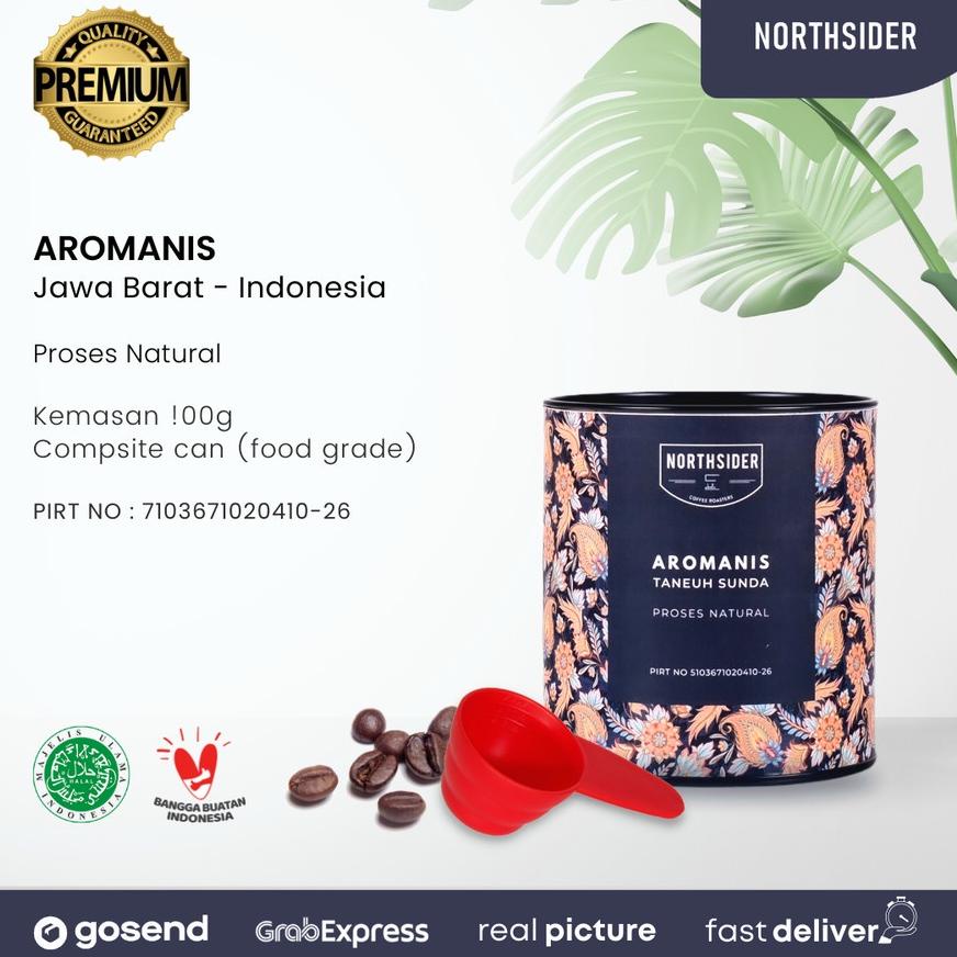 

Northsider Kopi Arabika Aromanis Natural coffee 100g