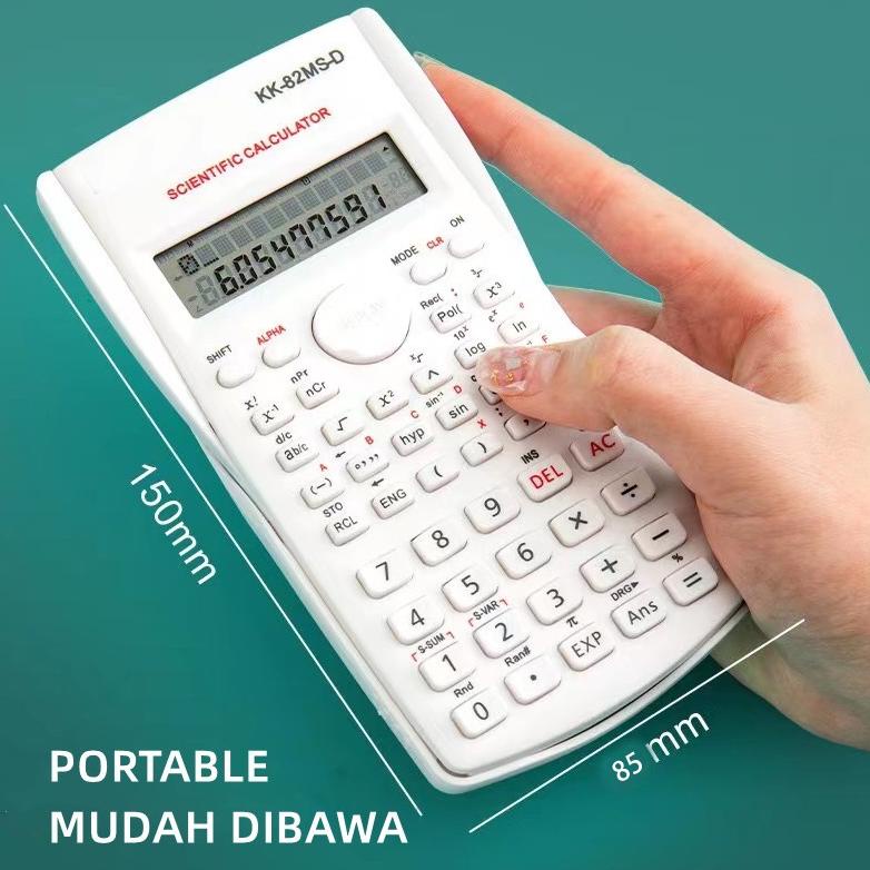 

Terlaris! PuluzKalkulator Color Function Scientific Kalkulator 24 Fungsi Kalkulasi 3 Warna 1700 scientific calculator Termurah