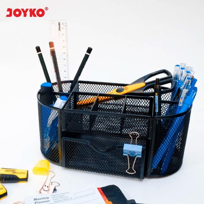 

Desk Set Pen Holder Tempat Alat Tulis Jaring Jala Joyko DS-23