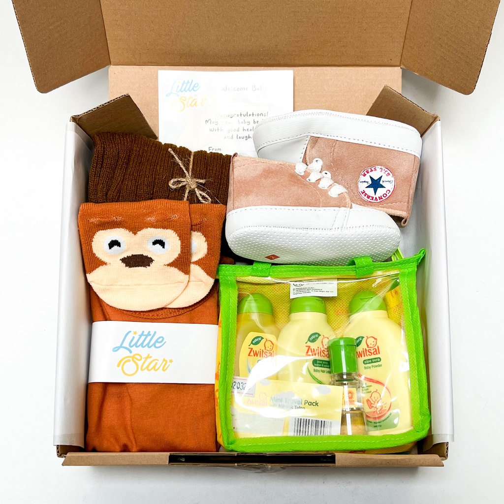[BABY'S NEEDS] Hampers Newborn Baby Gift Set Kado Baju Sabun Perlengkapan Mandi Bayi Baru Lahir