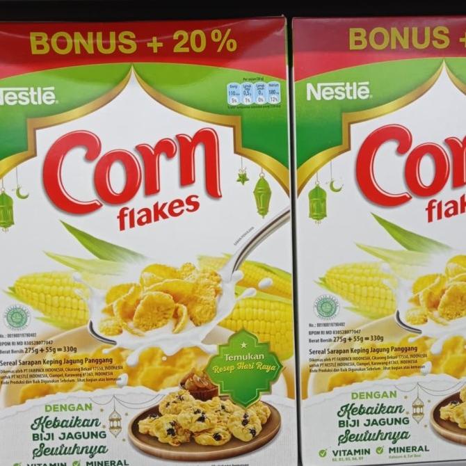 

^%^%^%^%] nestle corn flakes cereal keping jagung panggang 330gr