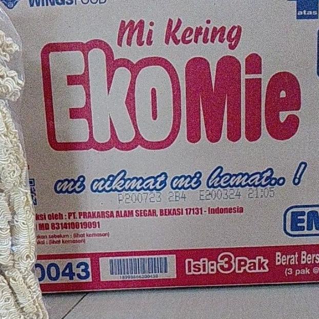 

1 Dus E Kering Ekoe Isi 3Pcs